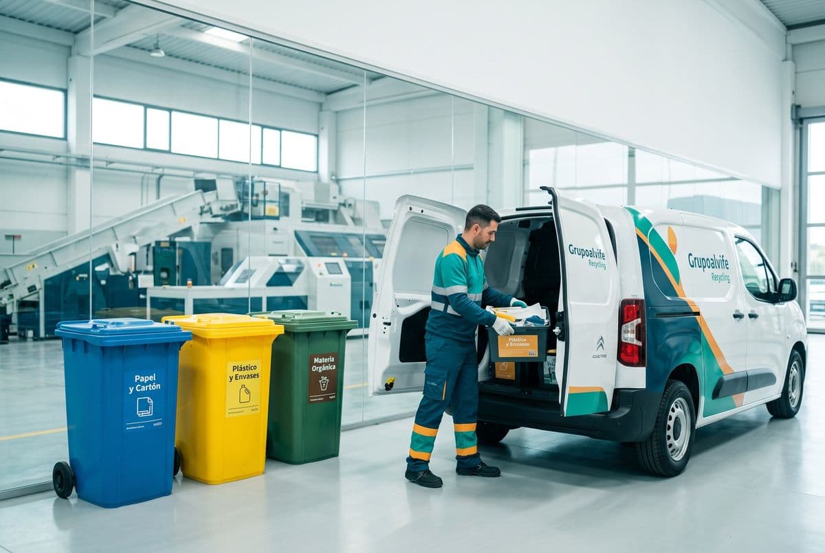 Recogida Semanal de Reciclaje — Plan Pyme